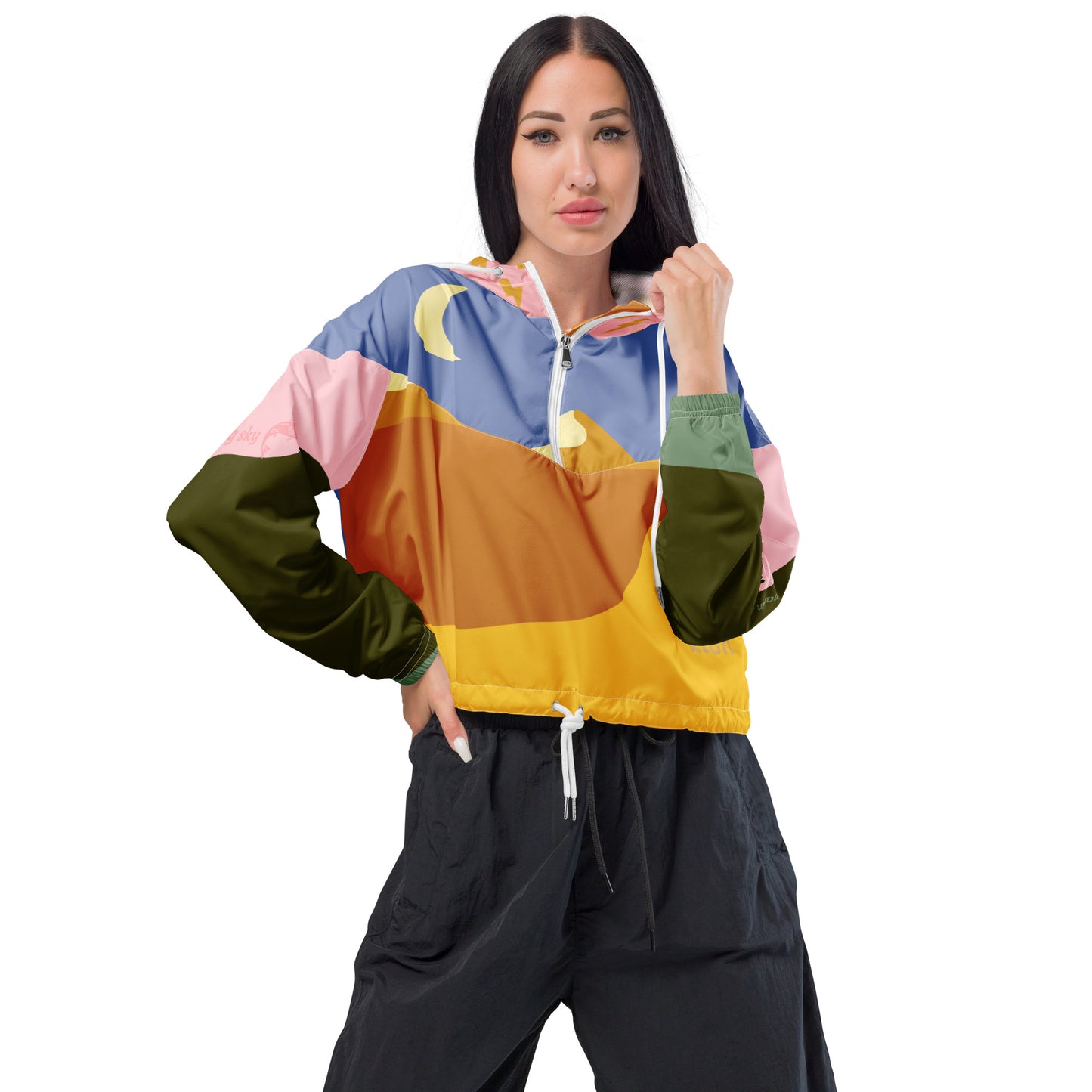 Escape to Nature Women’s cropped windbreaker