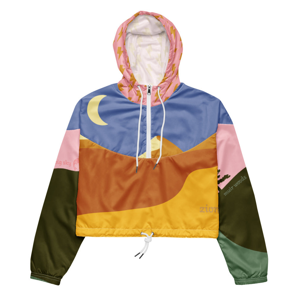 Escape to Nature Women’s cropped windbreaker