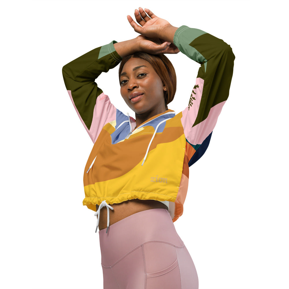 Escape to Nature Women’s cropped windbreaker