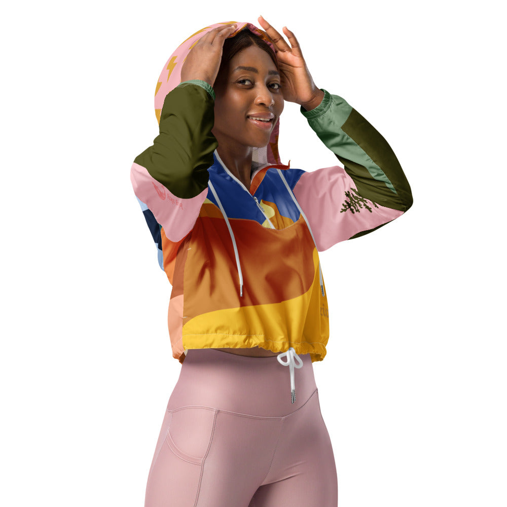 Escape to Nature Women’s cropped windbreaker