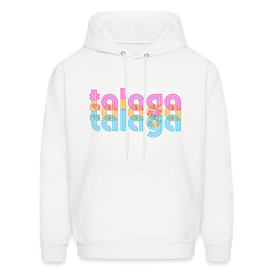 Talaga 70s Men's Hoodie - white