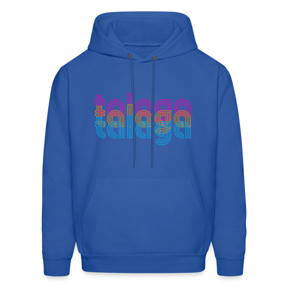 Talaga 70s Men's Hoodie - royal blue