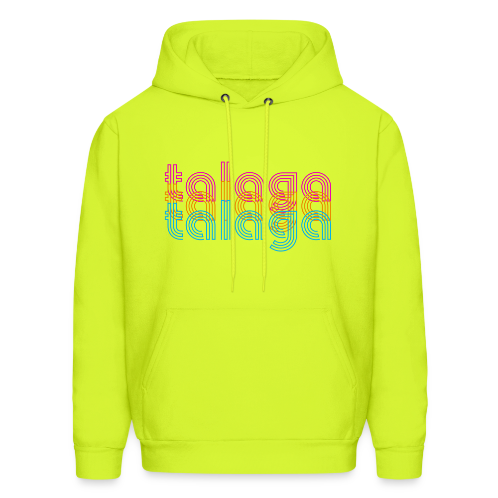 Talaga 70s Men's Hoodie - safety green