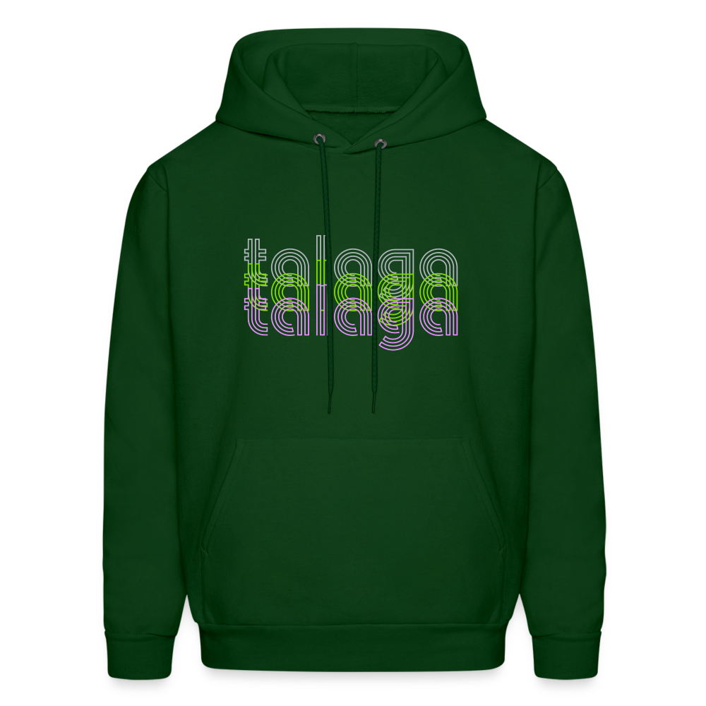 Talaga 70s V.2 Men's Hoodie - forest green