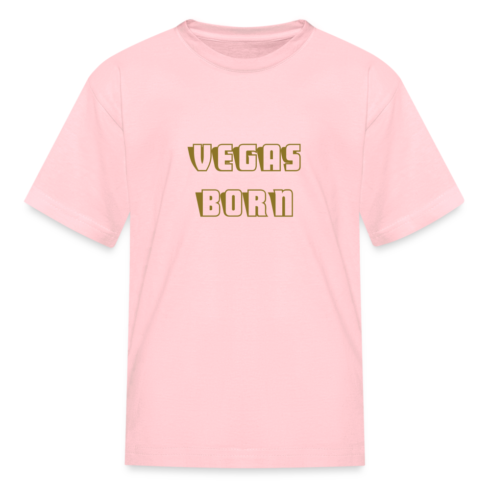 Vegas Born Kids' T-Shirt - pink