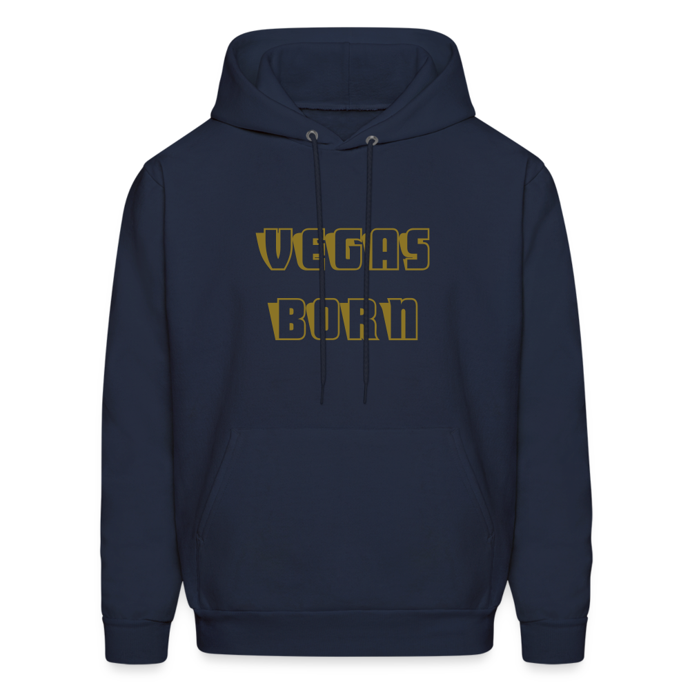 Vegas Born Men's Hoodie - navy