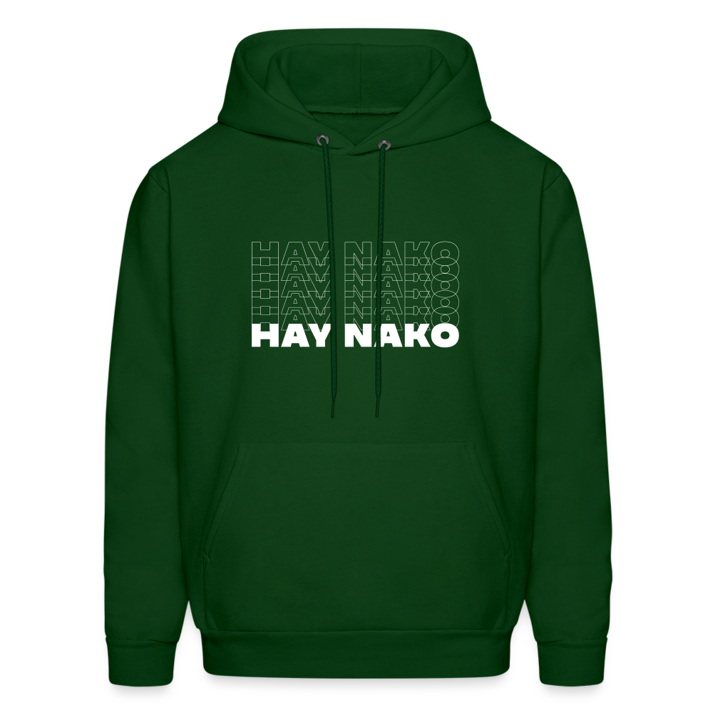 Hay Nako Men's Hoodie - forest green