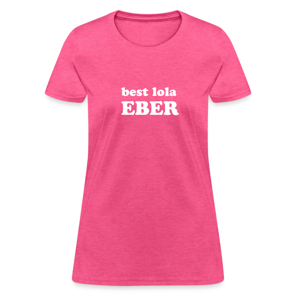 Best Lola Eber Women's T-Shirt - heather pink