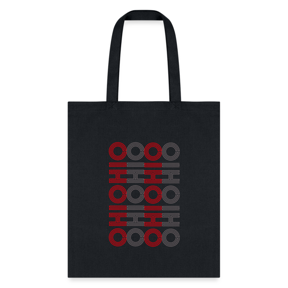 Retro OHIO Tote Bag - black