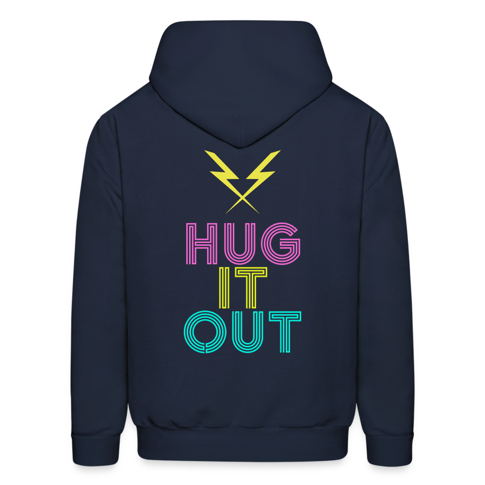 Hug it Out Men's Hoodie - navy