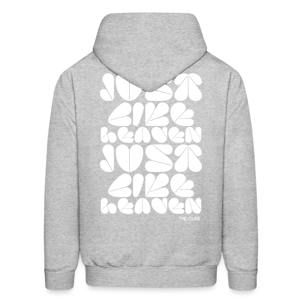 Just Like Heaven the Cure 80s Pop Art Men's Hoodie - heather gray
