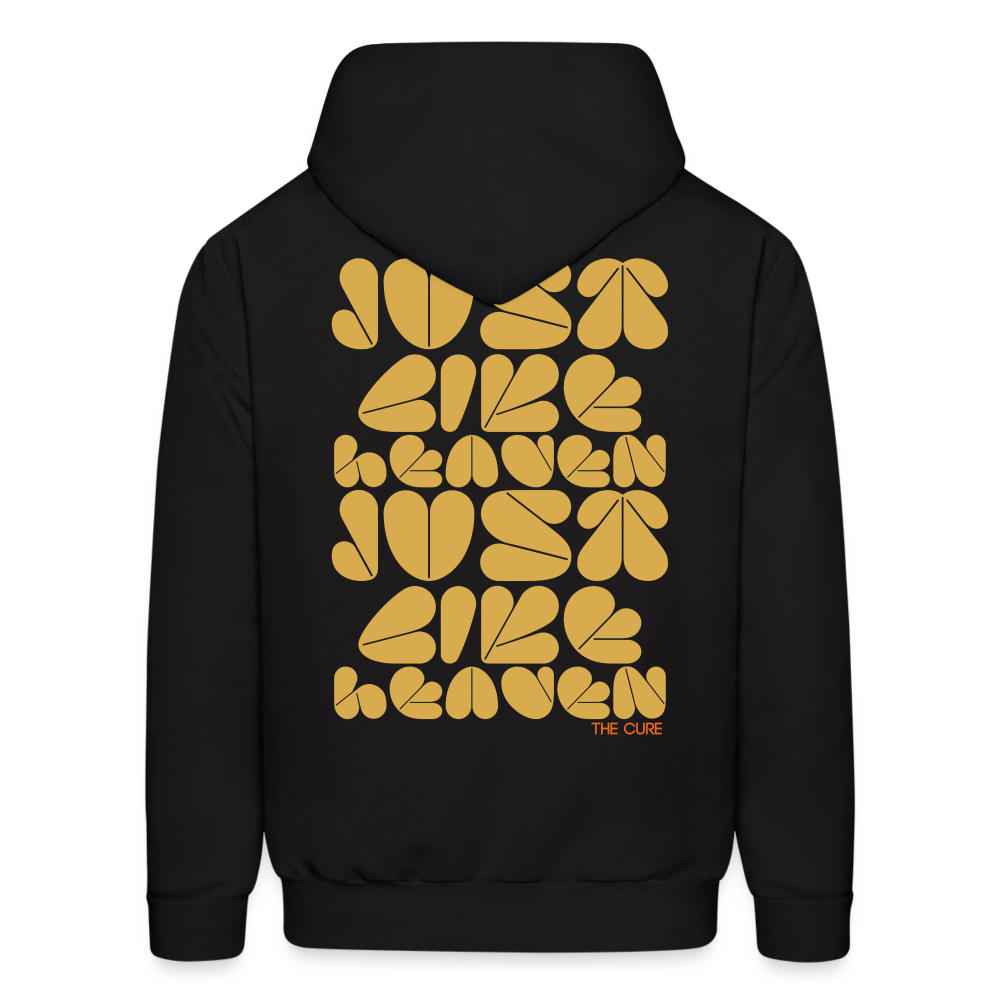 Just Like Heaven the Cure 80s Pop Art Men's Hoodie - black