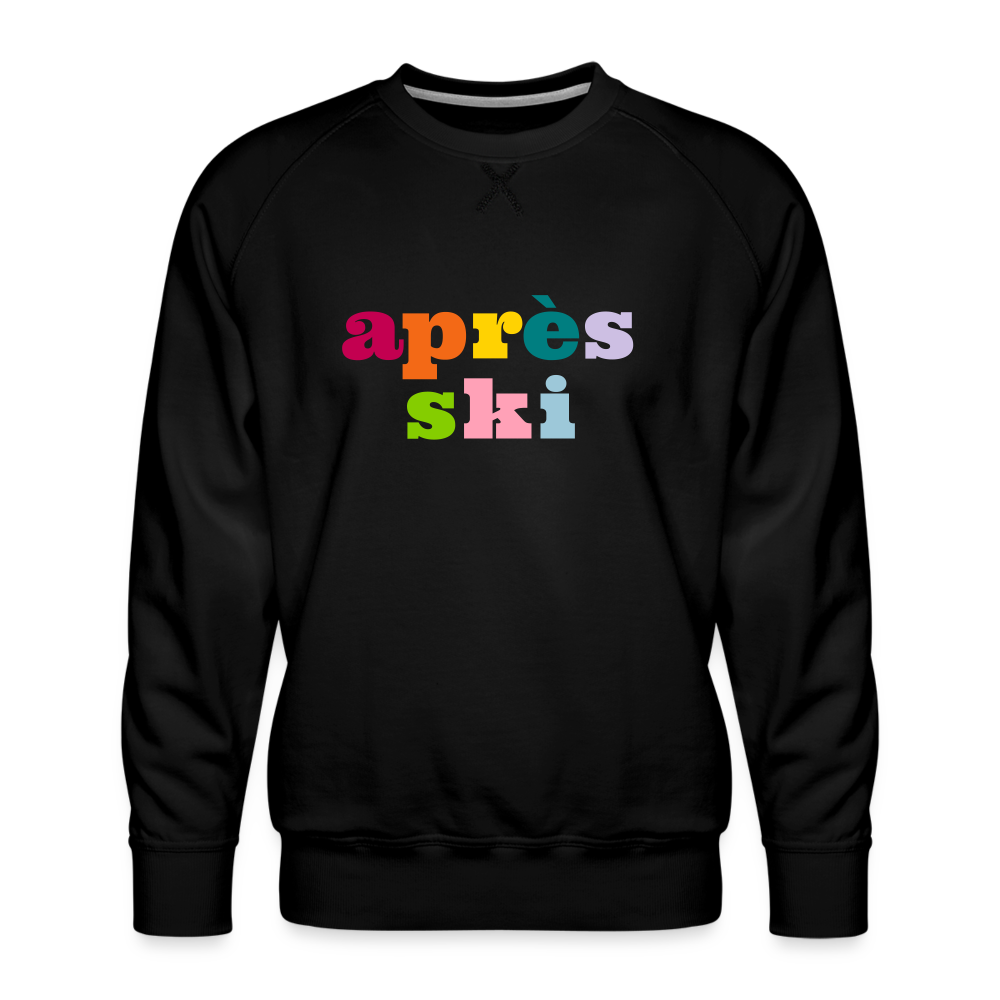 Après Ski Men’s Premium Sweatshirt - black