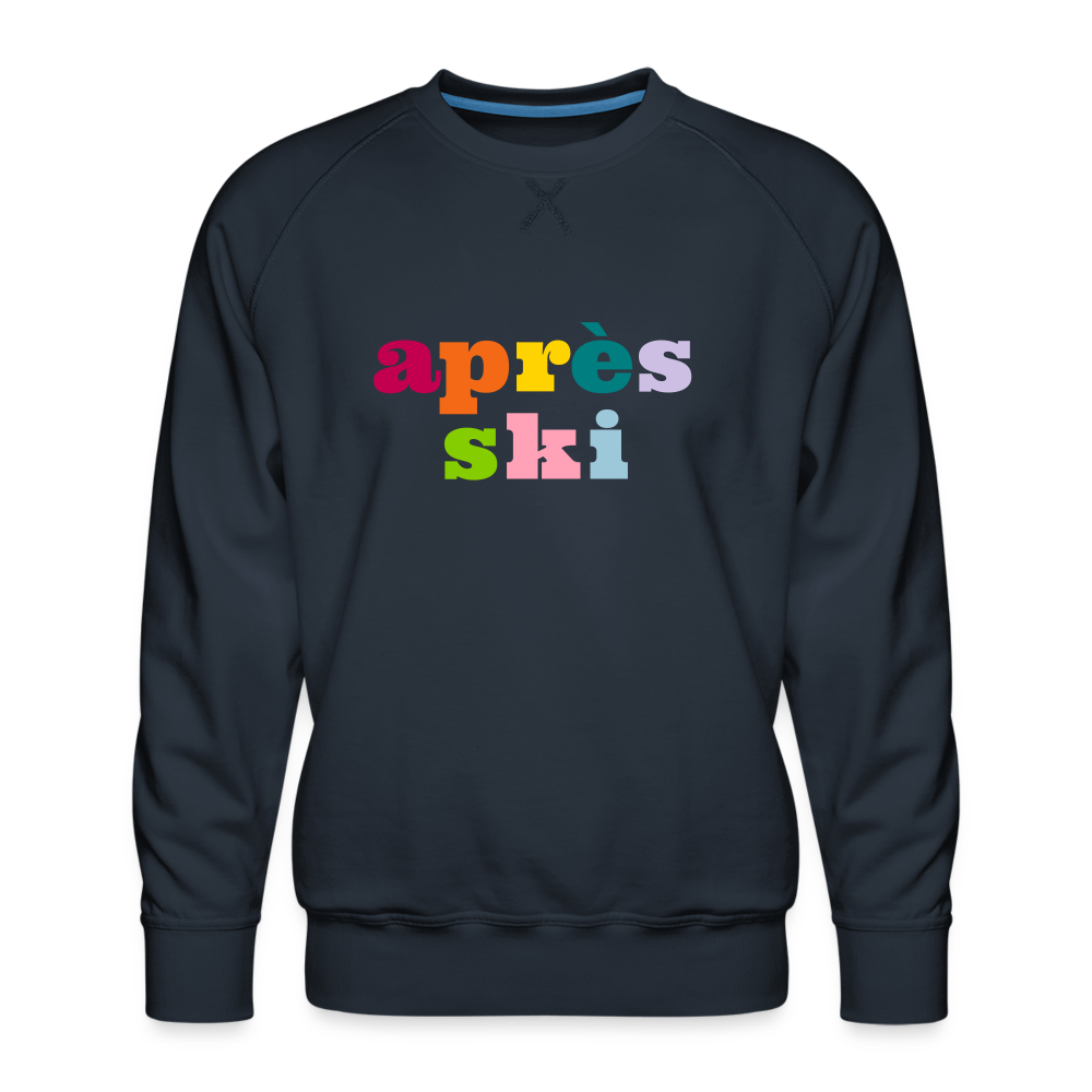 Après Ski Men’s Premium Sweatshirt - navy