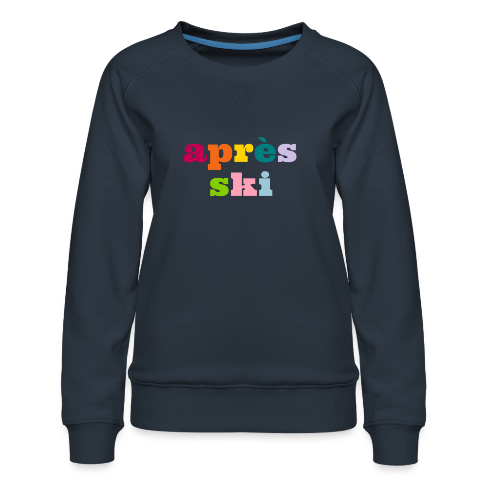 Après Ski Women’s Premium Sweatshirt - navy