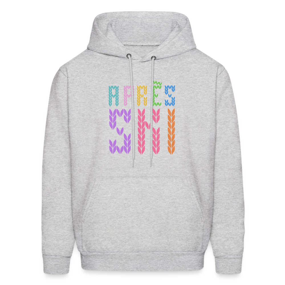 Après Ski Color Stitch Men's Hoodie - ash