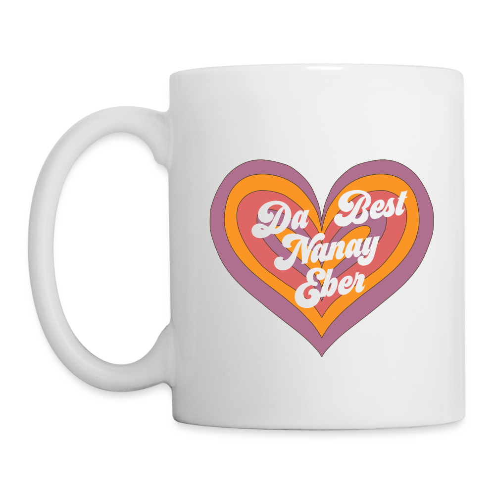 Da Best Nanay Eber Coffee/Tea Mug - white