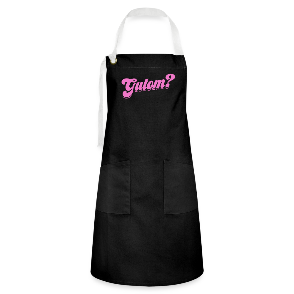 Gutom? Artisan Apron - black/white