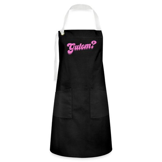 Gutom? Artisan Apron - black/white