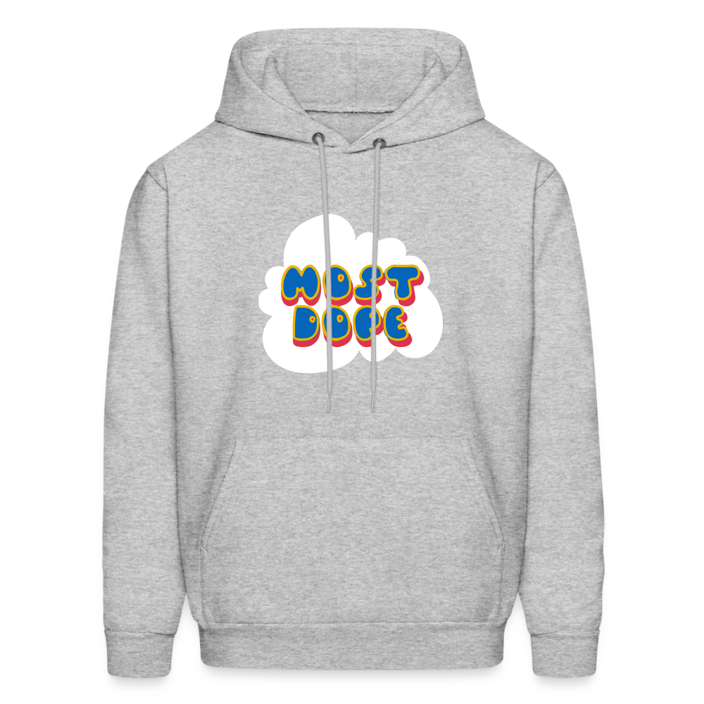 Most Dope Men's Hoodie - heather gray