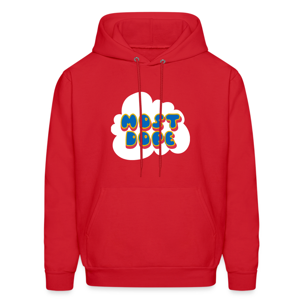 Most Dope Men's Hoodie - red
