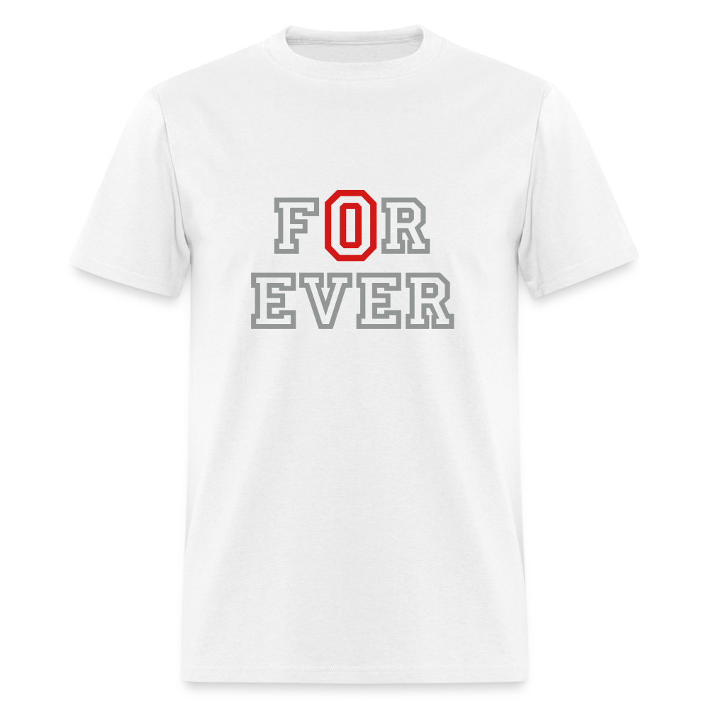 FOREVER O FAMILY Unisex Classic T-Shirt - white