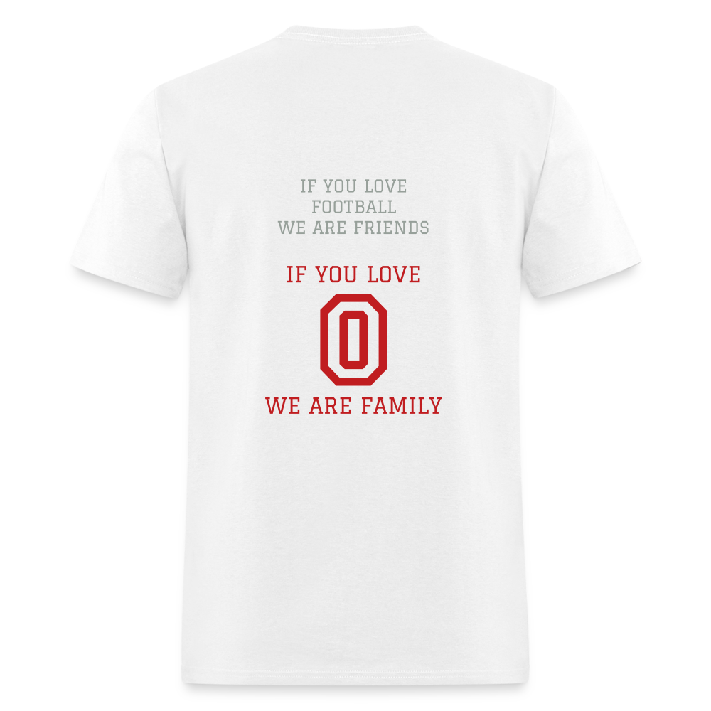 FOREVER O FAMILY Unisex Classic T-Shirt - white