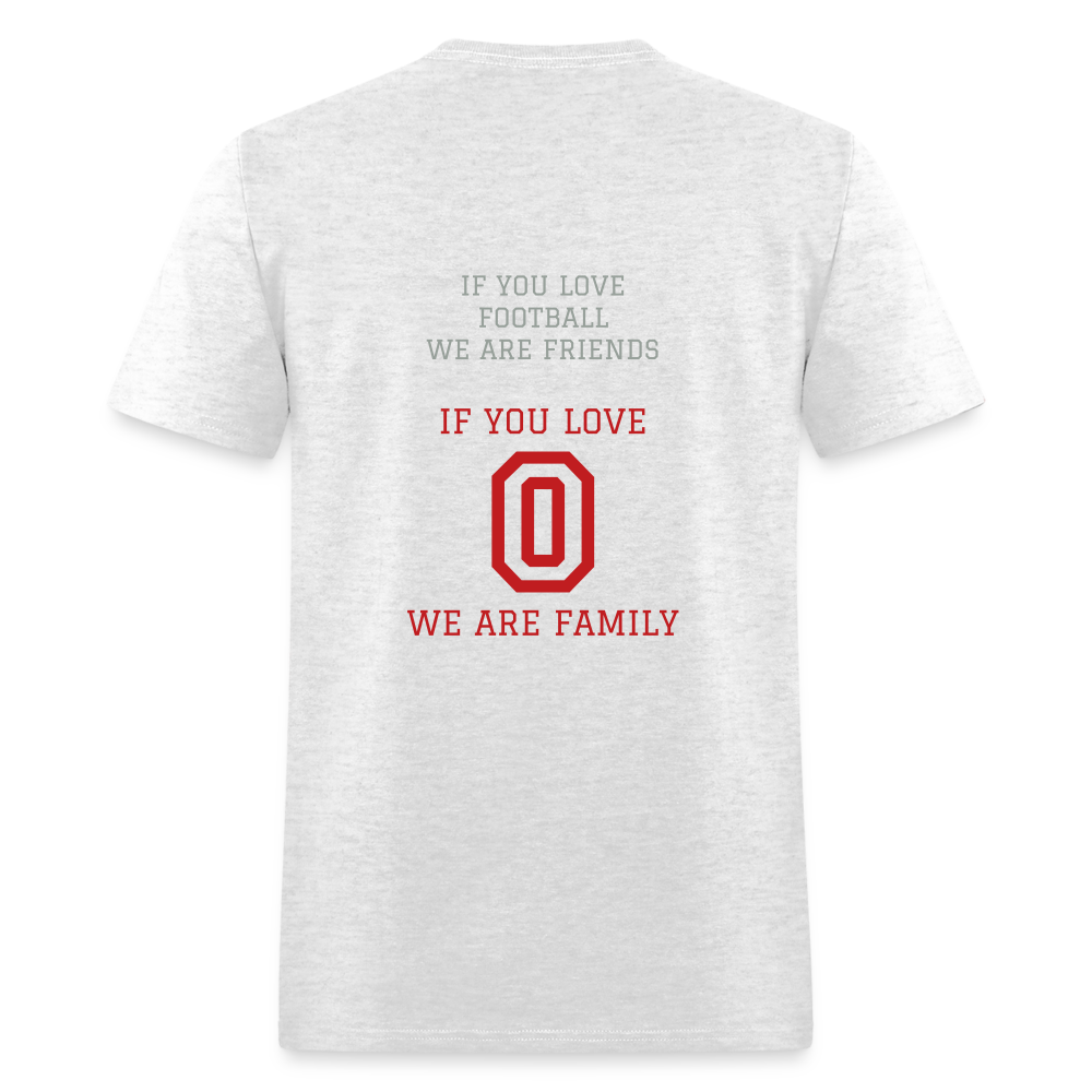 FOREVER O FAMILY Unisex Classic T-Shirt - light heather gray