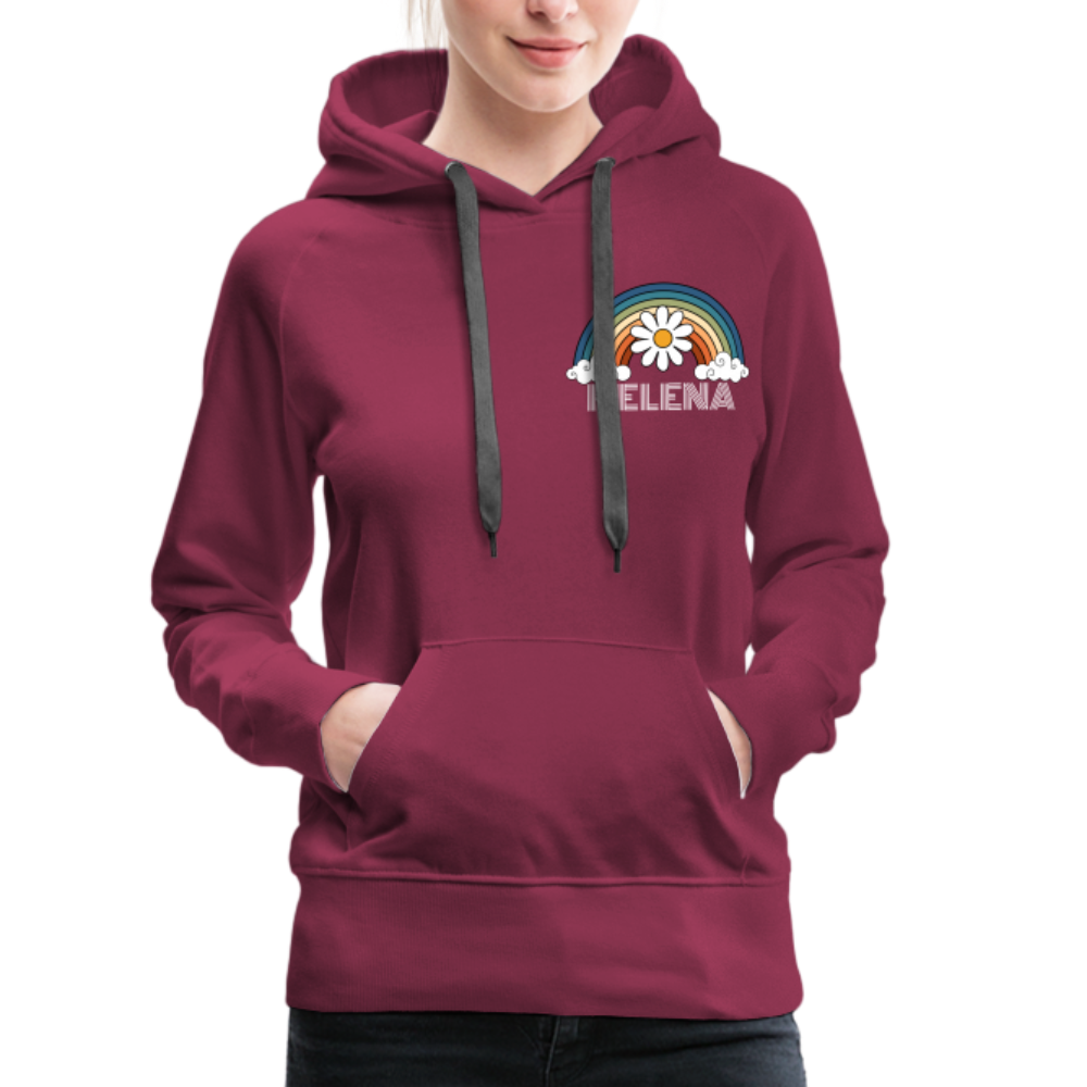 CUSTOM for Rainbowlers Club Women’s Premium Hoodie - burgundy