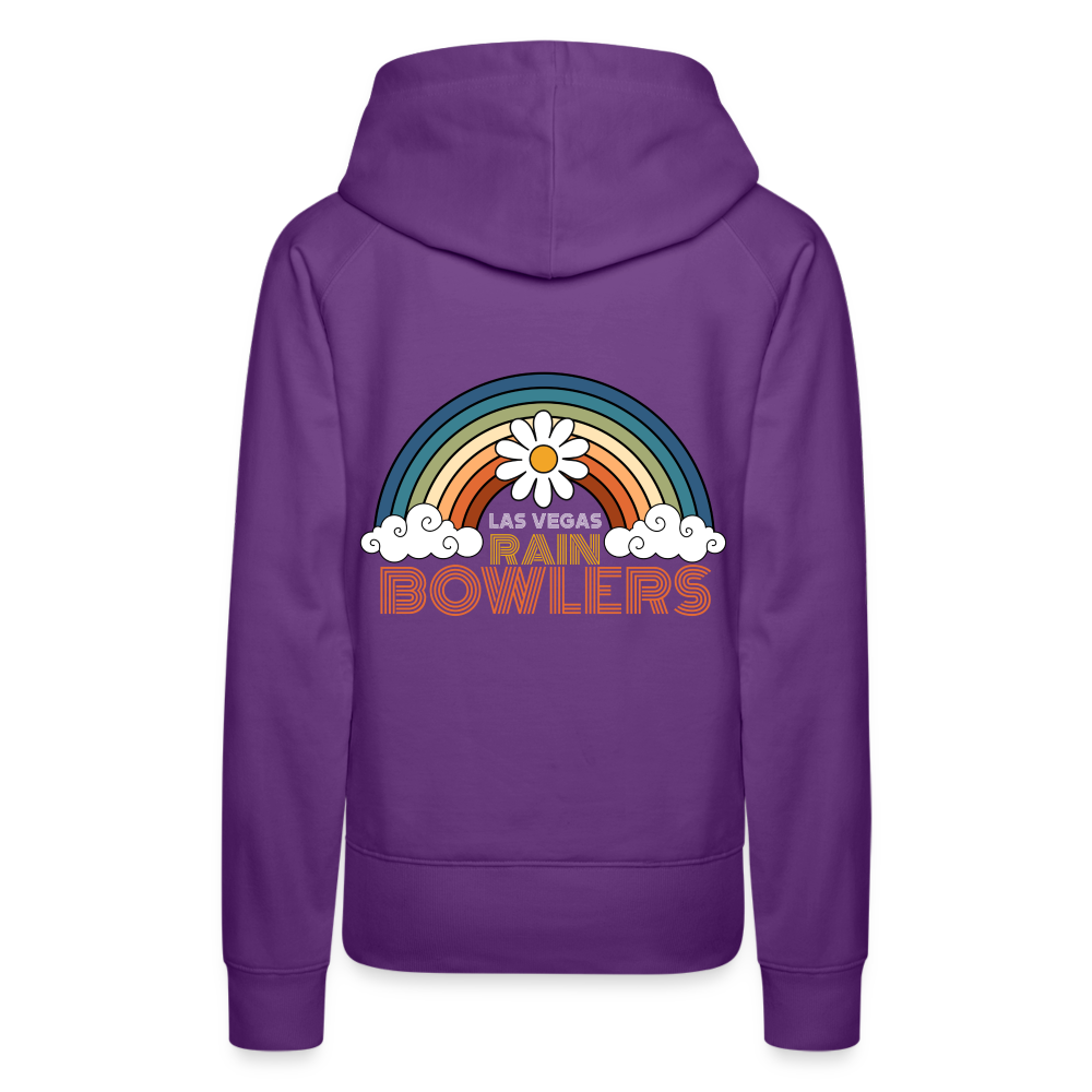 CUSTOM for Rainbowlers Club Women’s Premium Hoodie - purple