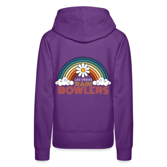 CUSTOM for Rainbowlers Club Women’s Premium Hoodie - purple