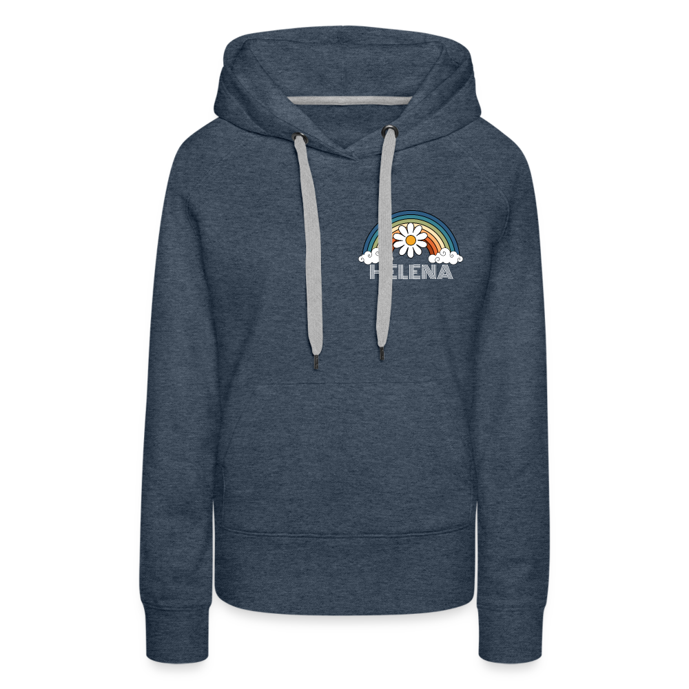 CUSTOM for Rainbowlers Club Women’s Premium Hoodie - heather denim