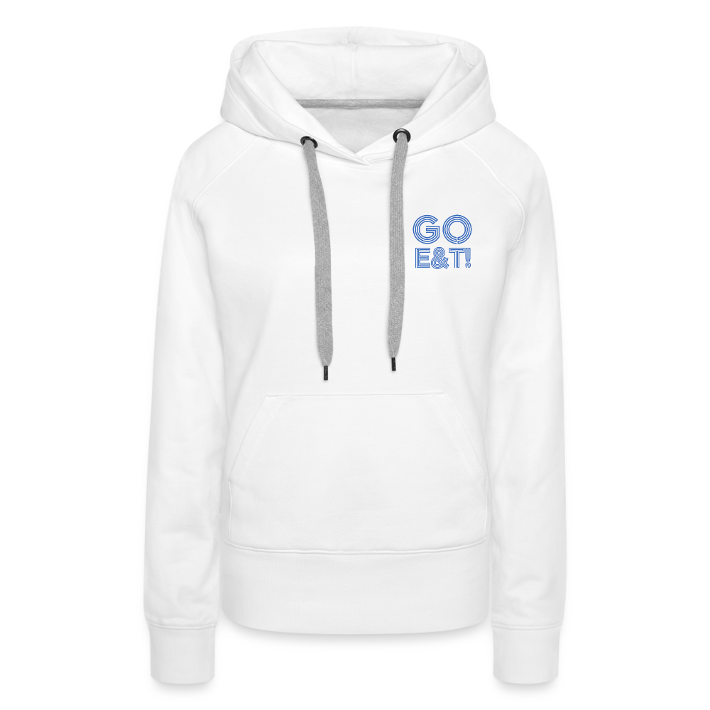 CUSTOM for JPMORGAN Women’s Premium Hoodie - white