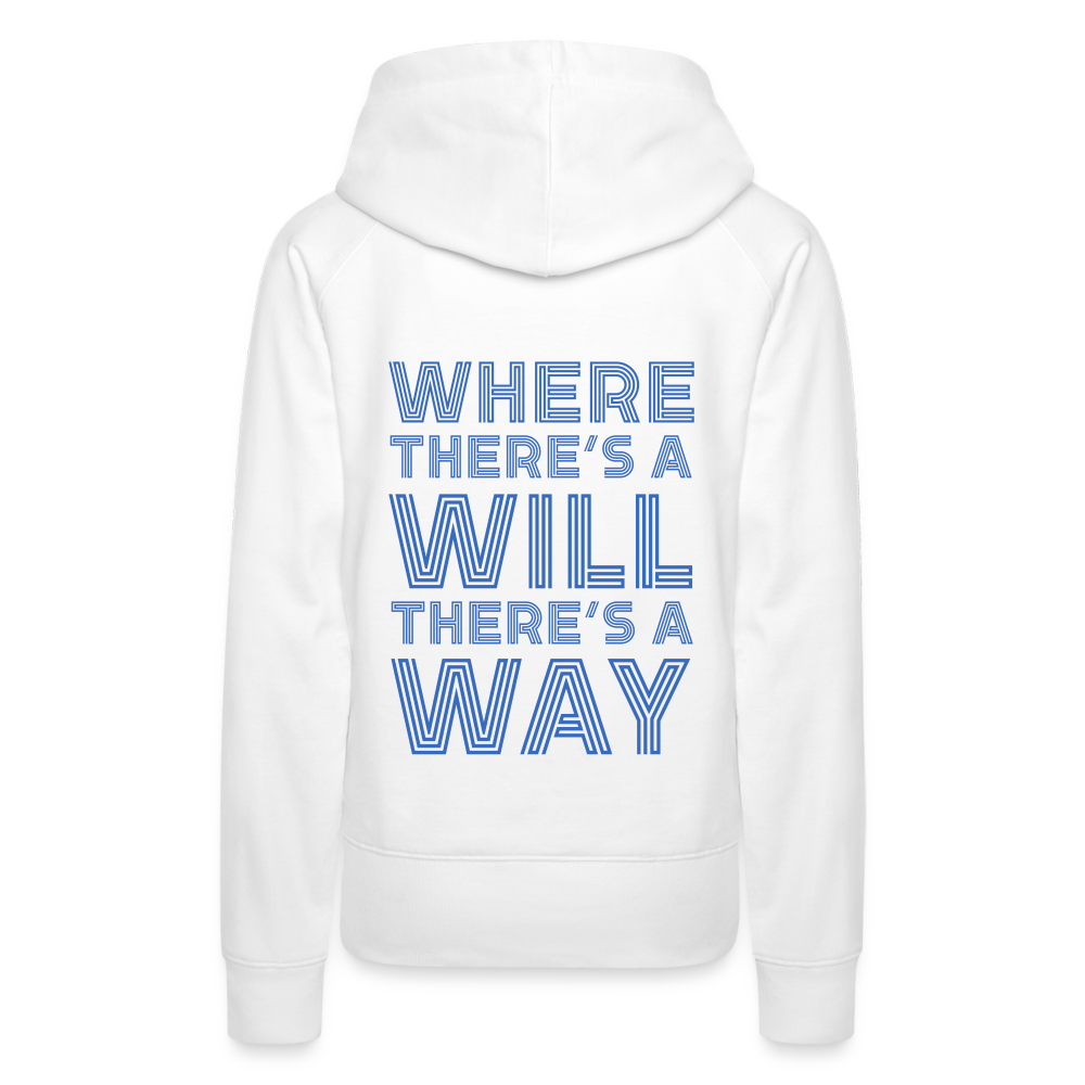 CUSTOM for JPMORGAN Women’s Premium Hoodie - white