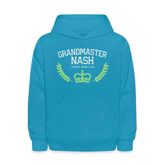 CUSTOM for Grandmaster Nash Kids' Hoodie - turquoise