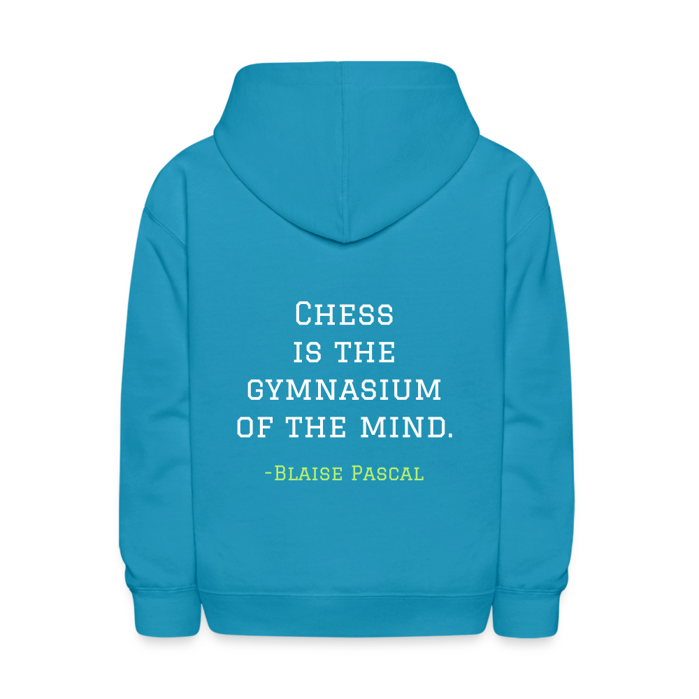 CUSTOM for Grandmaster Nash Kids' Hoodie - turquoise