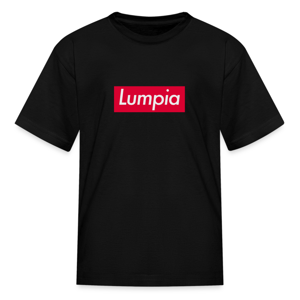 Lumpia Kids' T-Shirt - black