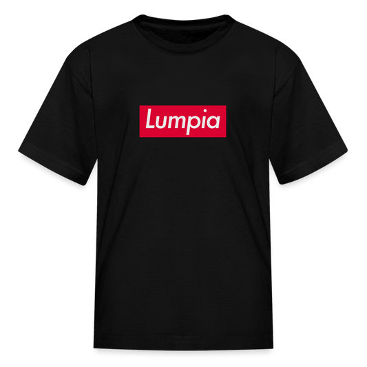 Lumpia Kids' T-Shirt - black