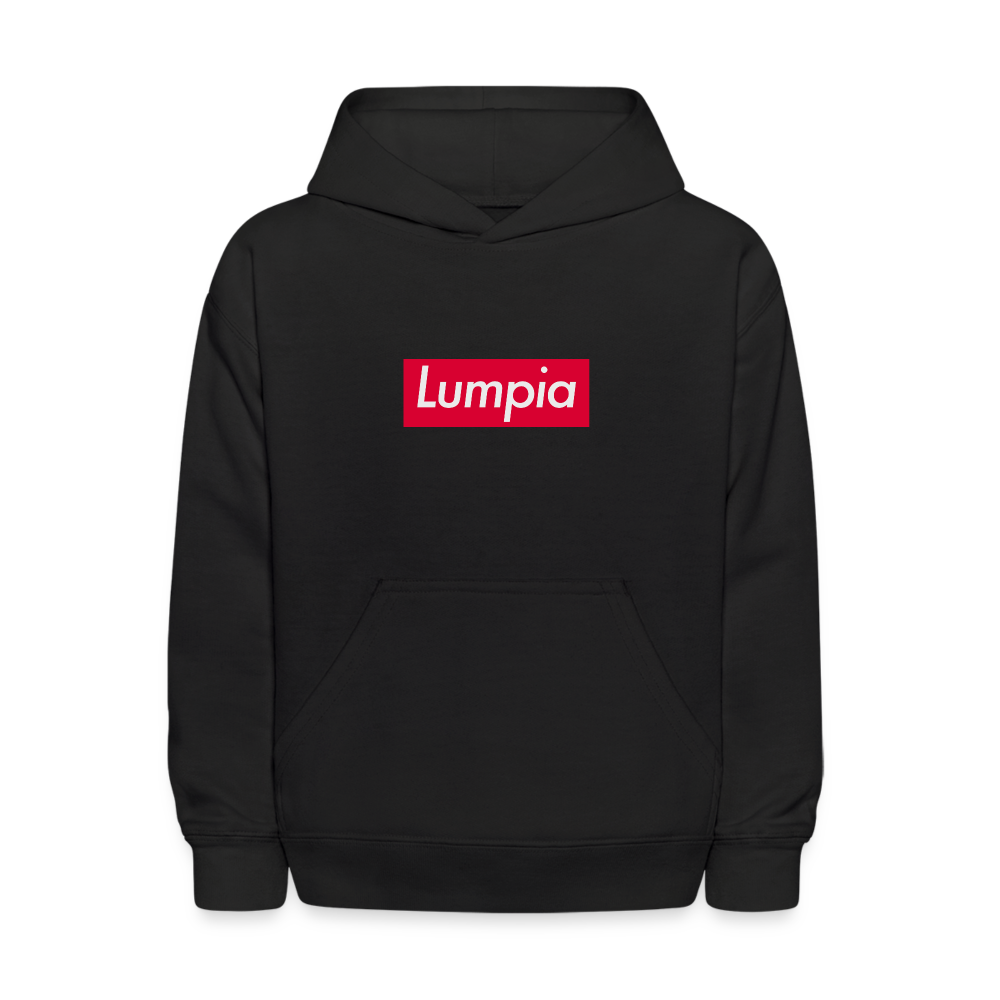 Lumpia Kids' Hoodie - black