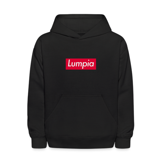 Lumpia Kids' Hoodie - black