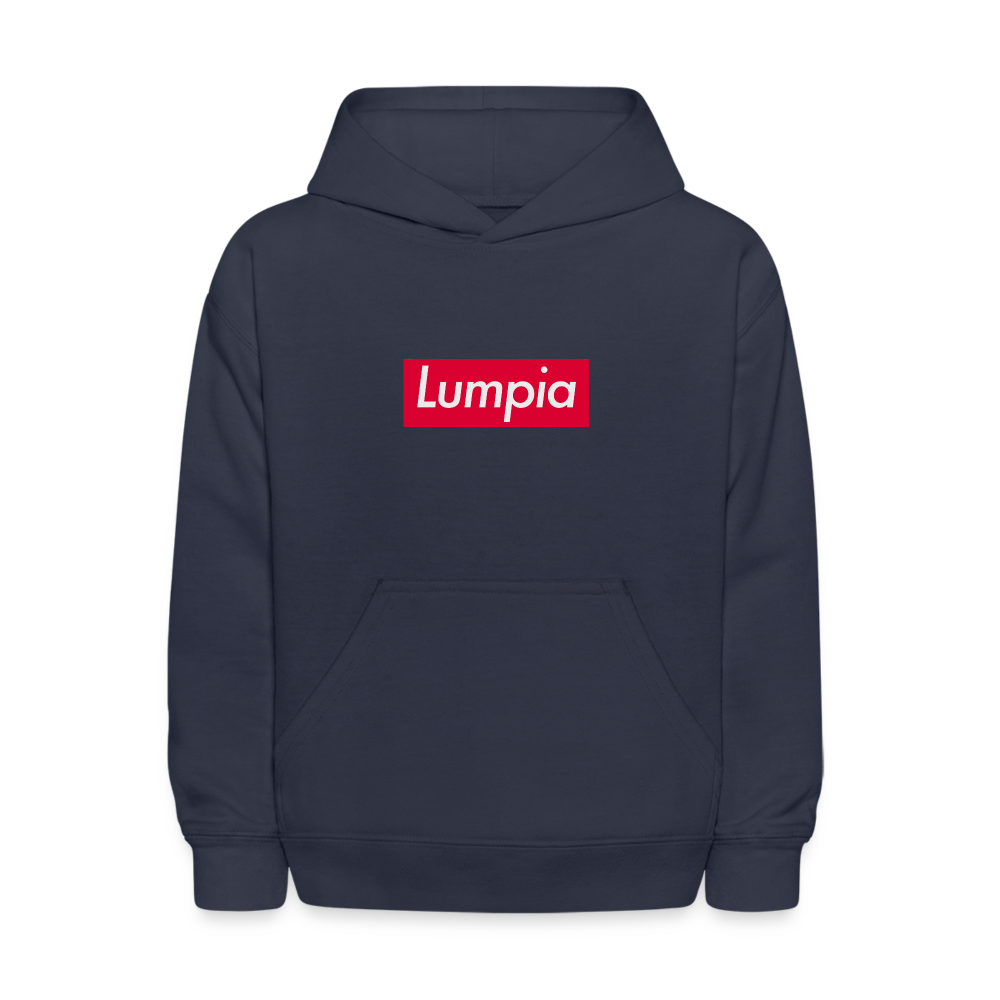 Lumpia Kids' Hoodie - navy