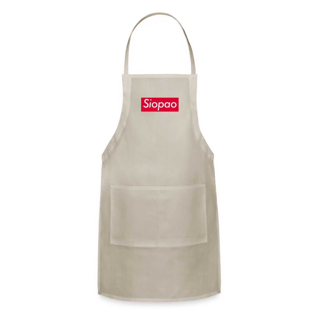 Siopao Adjustable Apron - natural