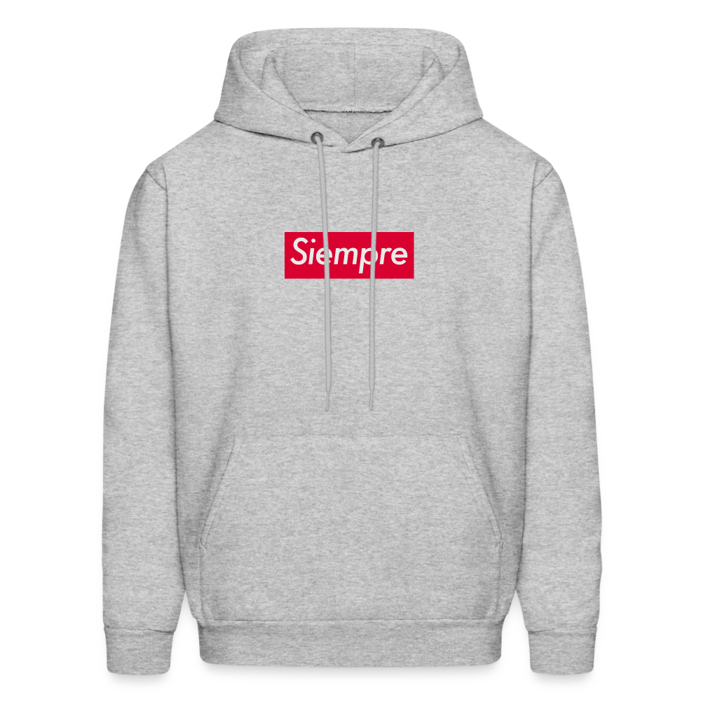 Siempre Men's Hoodie - heather gray