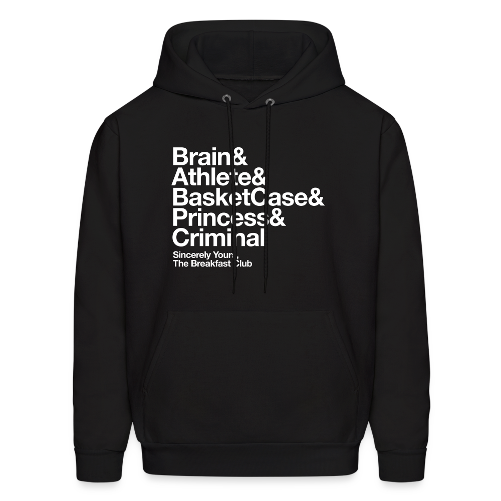 The Breakfast Club Men's Hoodie - black