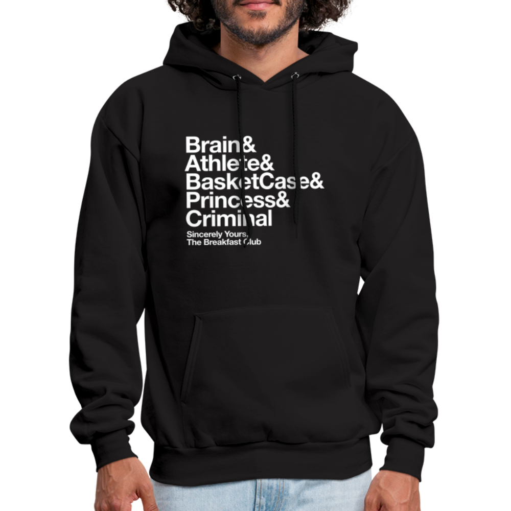 The Breakfast Club Men's Hoodie - black