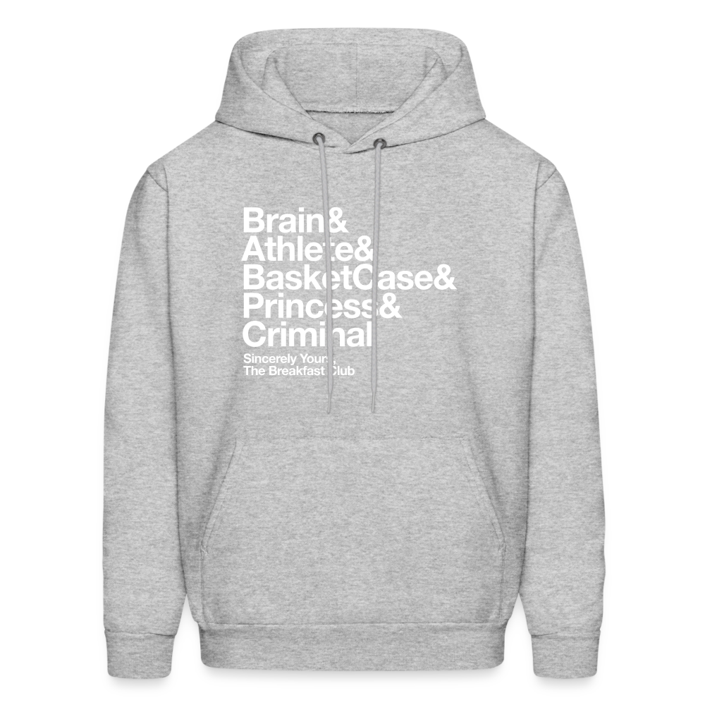 The Breakfast Club Men's Hoodie - heather gray