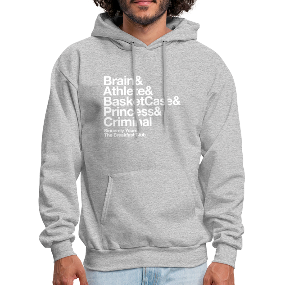 The Breakfast Club Men's Hoodie - heather gray
