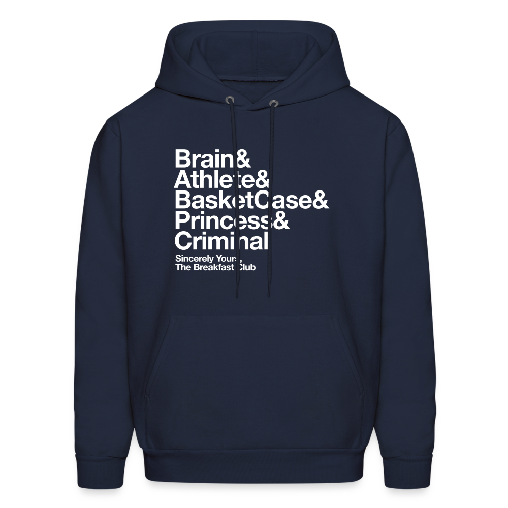 The Breakfast Club Men's Hoodie - navy