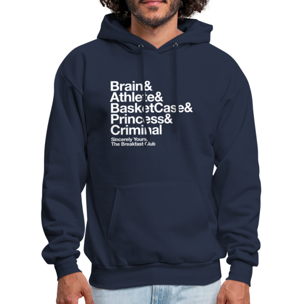The Breakfast Club Men's Hoodie - navy