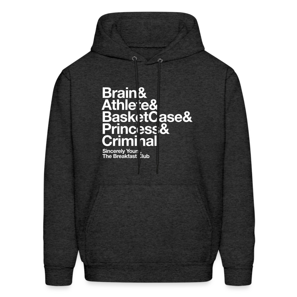 The Breakfast Club Men's Hoodie - charcoal grey